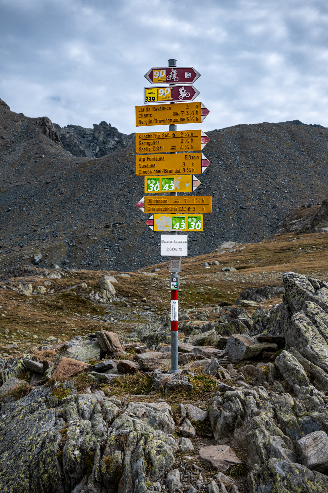 Scalettapass, 2606m