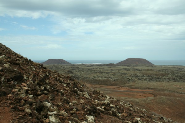 Fuerteventura - Die Malpais und zwei Vulkane