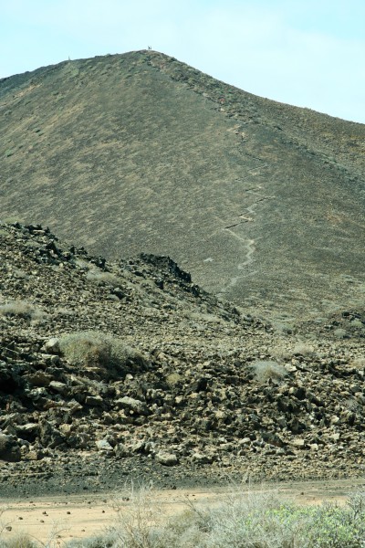 Fuerteventura - Aufstieg zum Vulkan auf Isla de Lobos