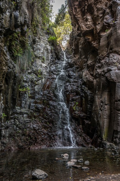 Wasserfall im Barranco de Arure